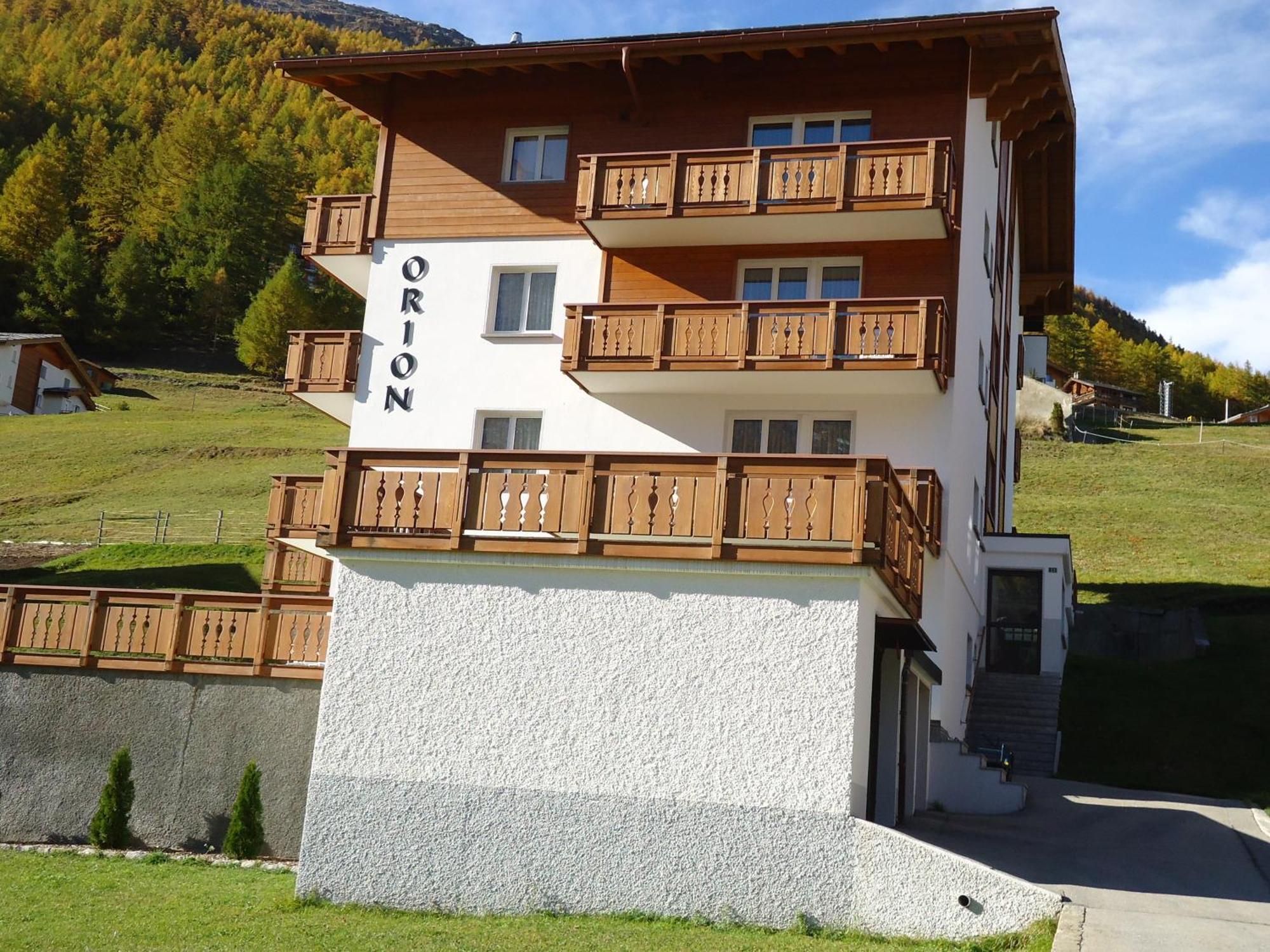 Apartament Haus Orion Saas-Fee Zewnętrze zdjęcie