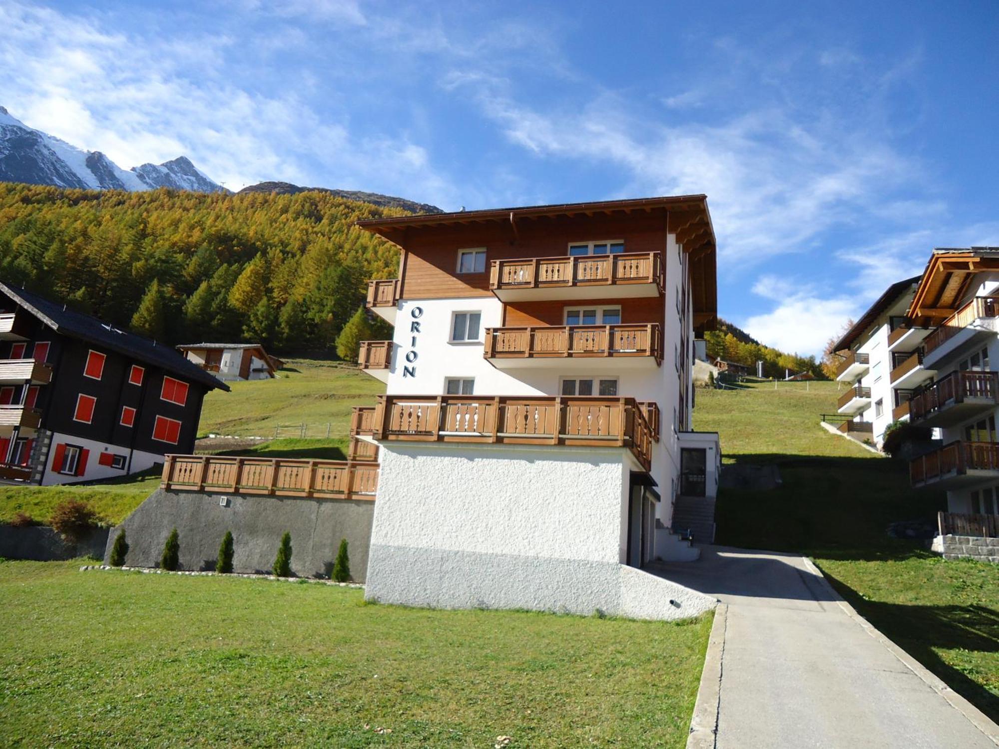 Apartament Haus Orion Saas-Fee Zewnętrze zdjęcie